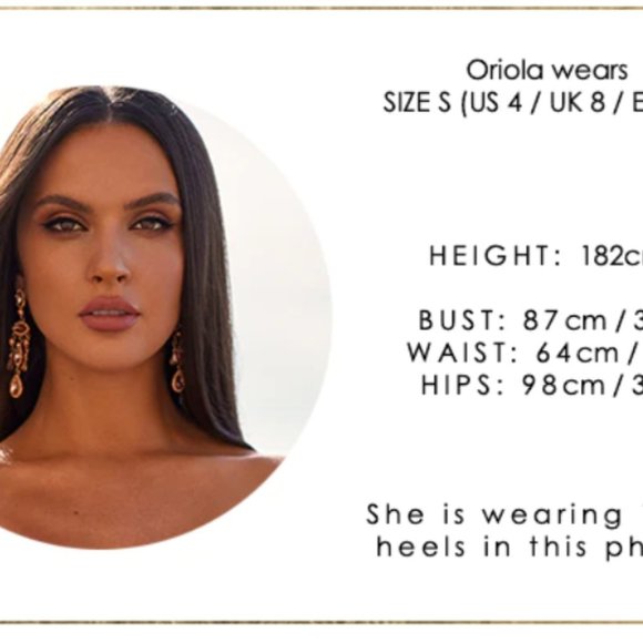 Alamour the label Vlora - White Satin Gown - Picture 10 of 11